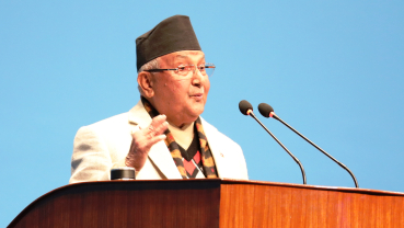 PM Oli to address parliament on Monday